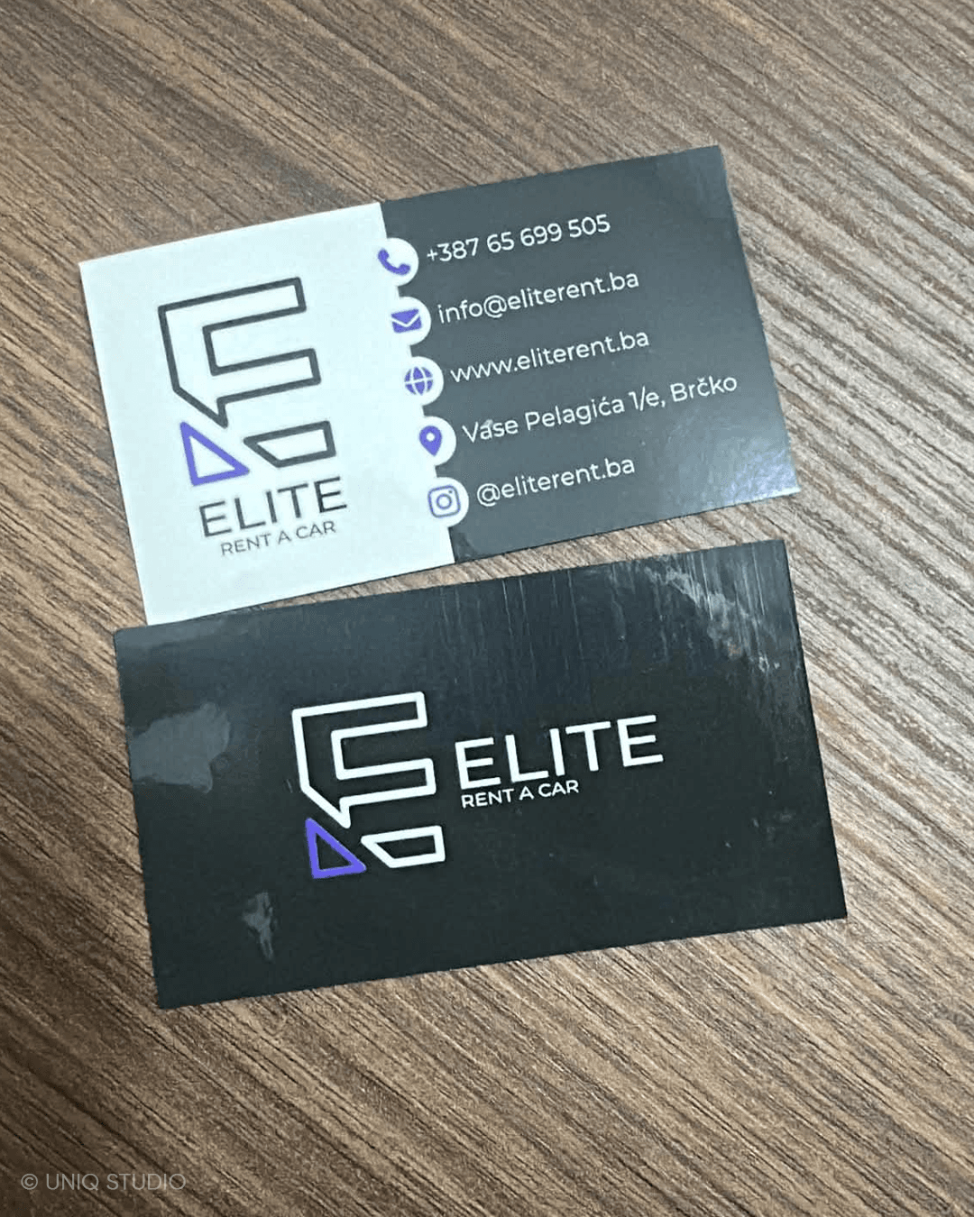 Business card design